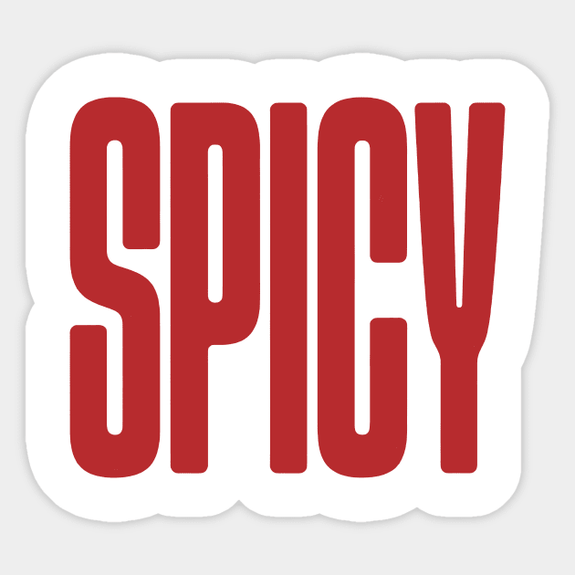 Spicy Sticker by CreativeSage